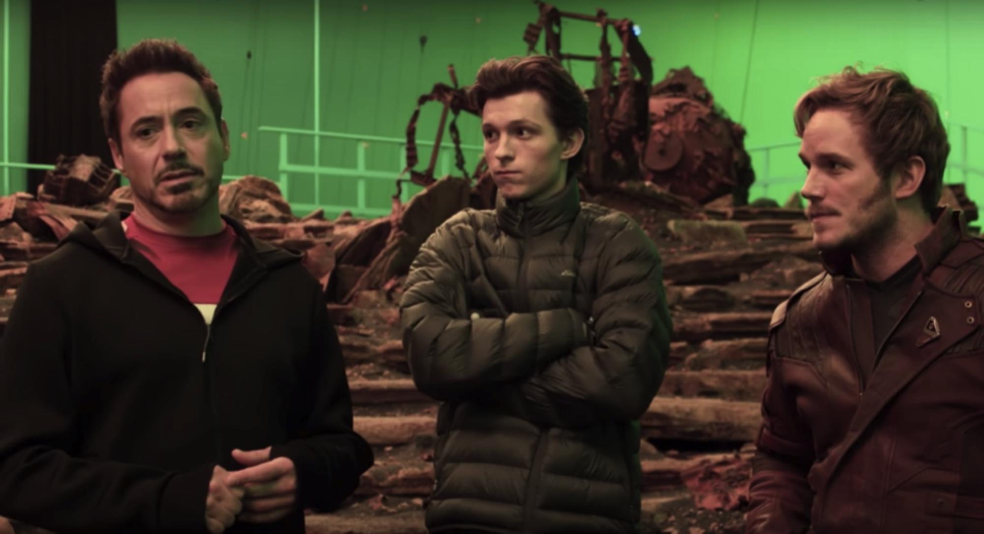 Rodaxe de ‘Infinity war’ vía Marvel Studios.